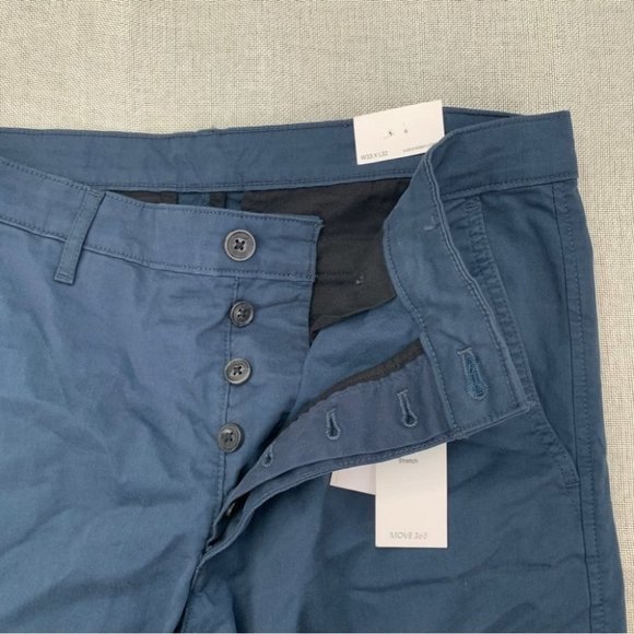 Calvin Klein Mens Pants Straight-Fit Stretch Chino Pants Size 29*30 - Picture 3 of 9